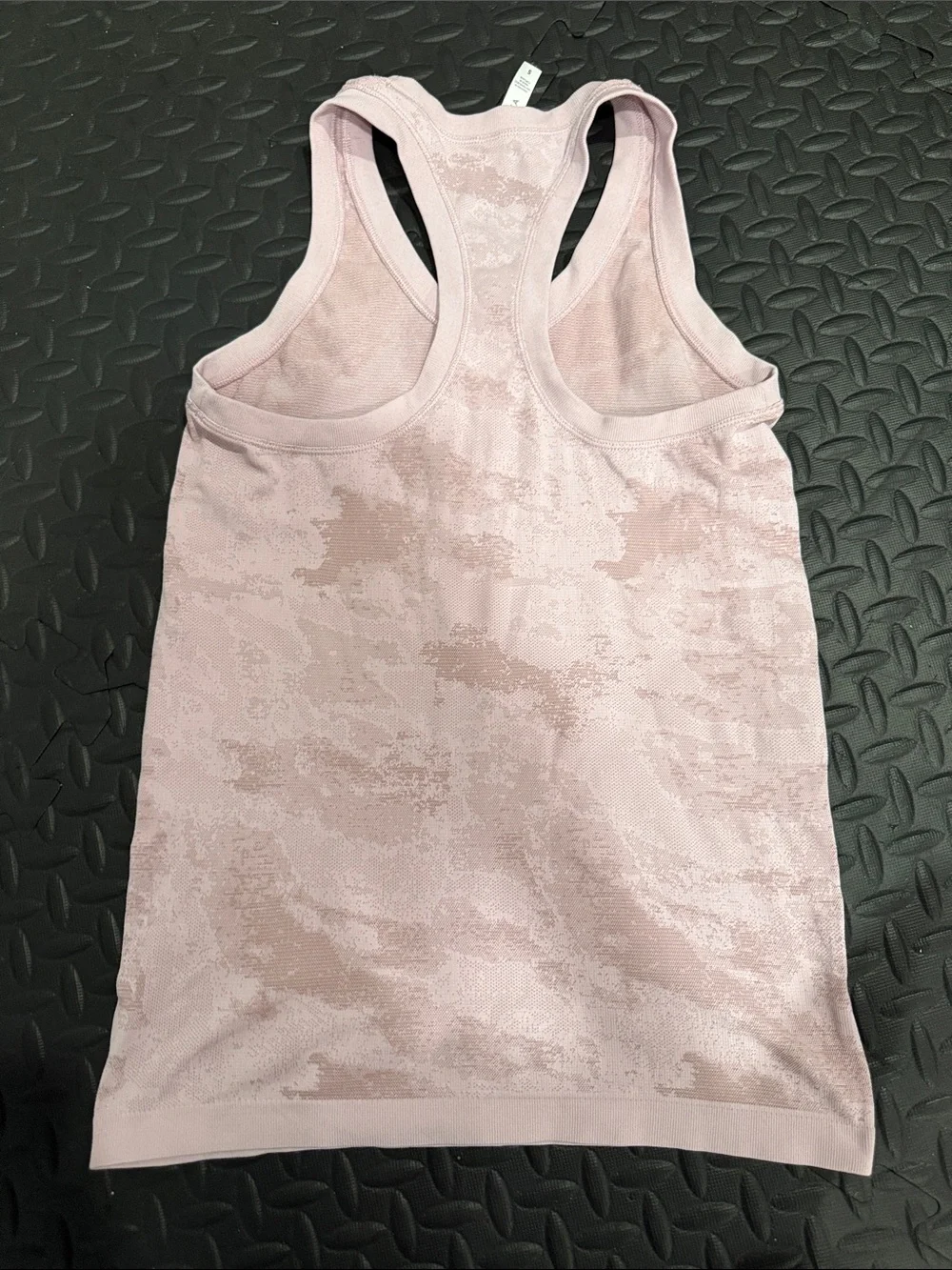 athletica Pink Textured Racerback Tank